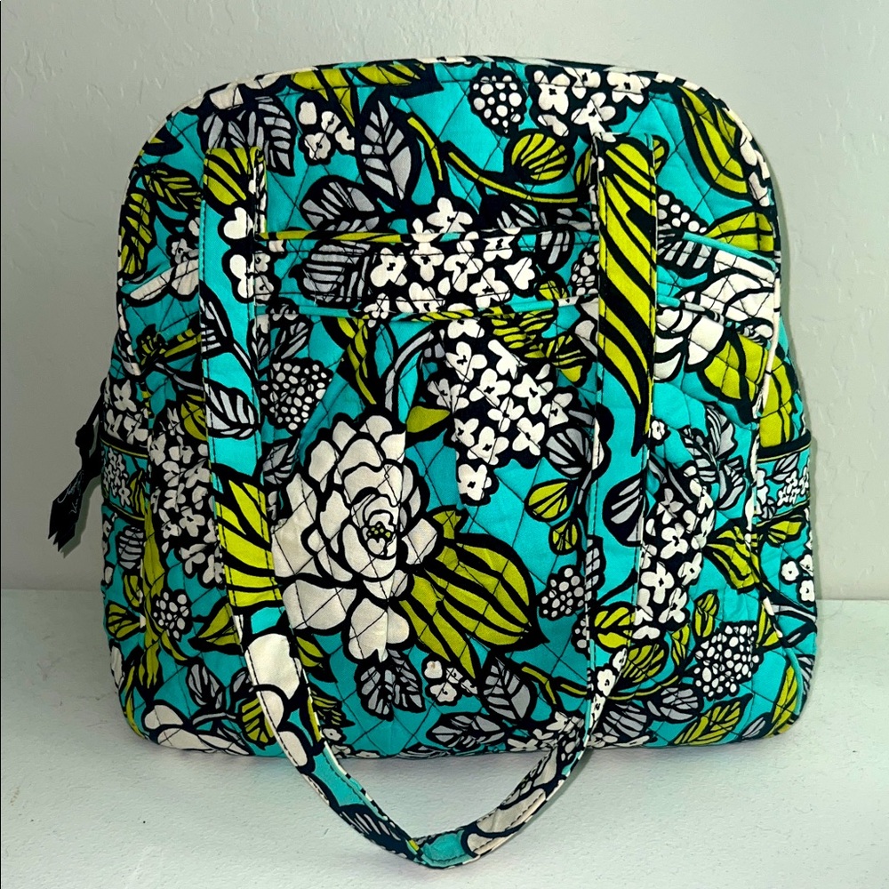 Vera Bradley Sweet Pleat Purse in Island Blooms